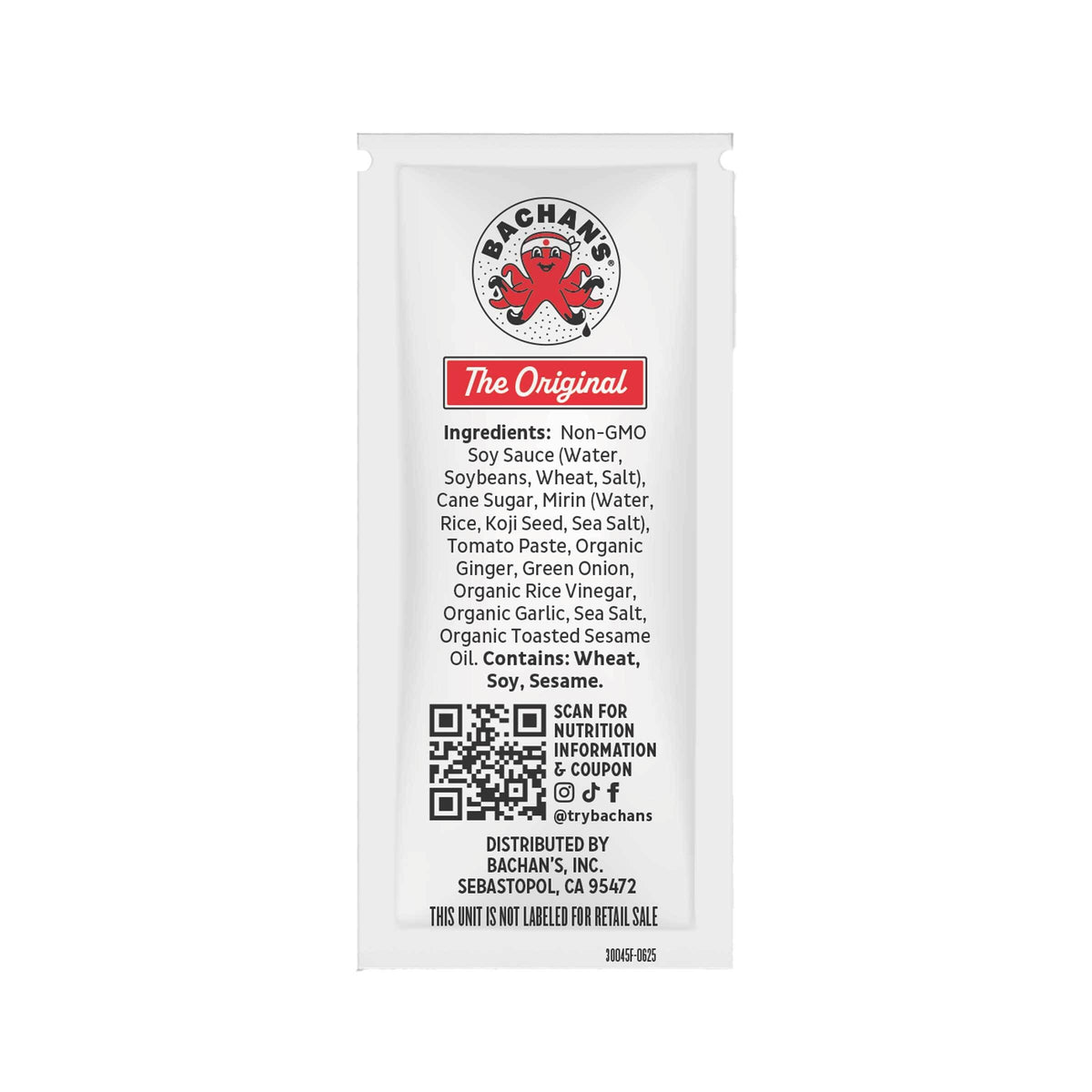 The Original Japanese BBQ Sauce, .35oz F0